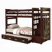 Allentown Twin-Twin Bunk Bed With Trundle and Storage - 3 Bros Warehouse