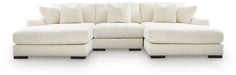 Lindyn Sectional with Double Chaise - 3 Bros Warehouse