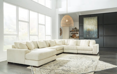 Lindyn Sectional with Chaise - 3 Bros Warehouse