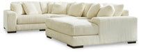 Lindyn Sectional with Chaise - 3 Bros Warehouse
