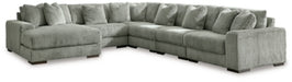 Lindyn Sectional with Chaise - 3 Bros Warehouse