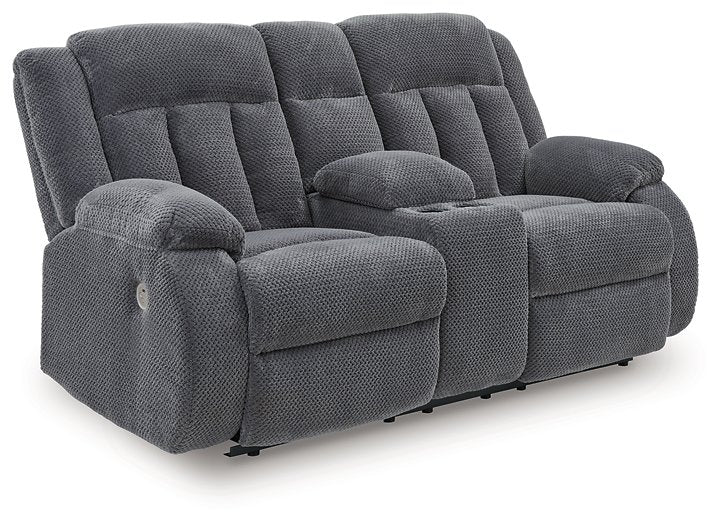 Observation Power Reclining Loveseat with Console - 3 Bros Warehouse