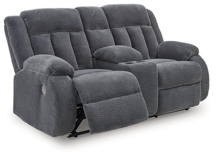 Observation Power Reclining Loveseat with Console - 3 Bros Warehouse
