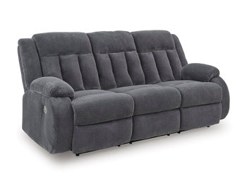 Observation Power Reclining Sofa with Drop Down Table - 3 Bros Warehouse