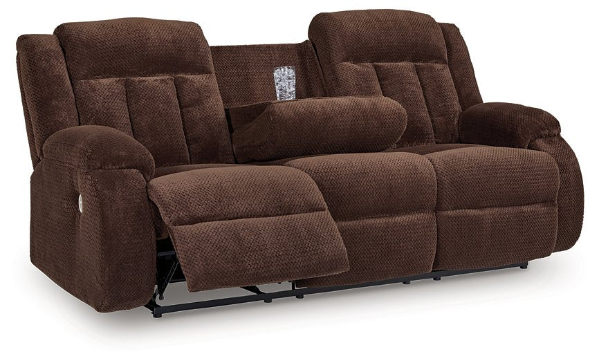Observation Power Reclining Sofa with Drop Down Table - 3 Bros Warehouse