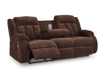 Observation Power Reclining Sofa with Drop Down Table - 3 Bros Warehouse
