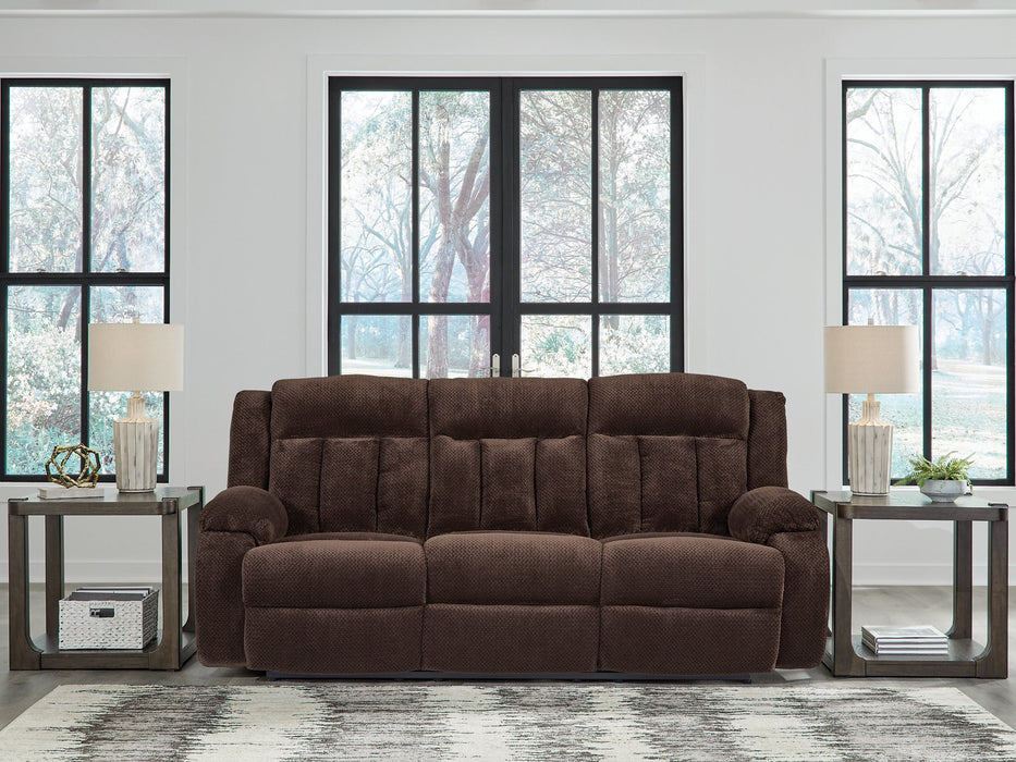 Observation Power Reclining Sofa with Drop Down Table - 3 Bros Warehouse