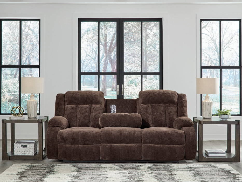 Observation Power Reclining Sofa with Drop Down Table - 3 Bros Warehouse