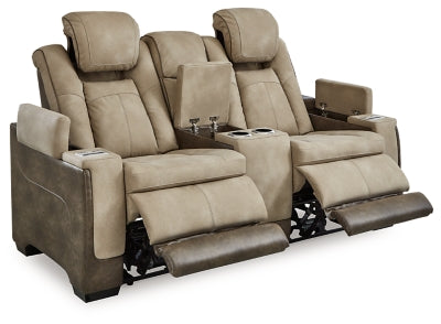 Next-Gen DuraPella Power Reclining Loveseat with Console - 3 Bros Warehouse