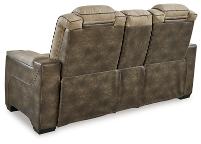 Next-Gen DuraPella Power Reclining Loveseat with Console - 3 Bros Warehouse