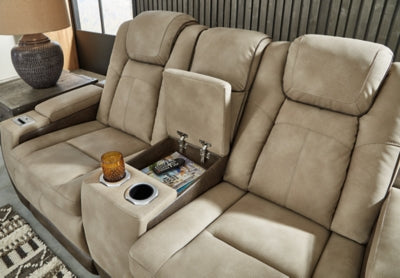 Next-Gen DuraPella Power Reclining Loveseat with Console - 3 Bros Warehouse