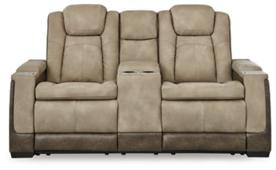 Next-Gen DuraPella Power Reclining Loveseat with Console - 3 Bros Warehouse
