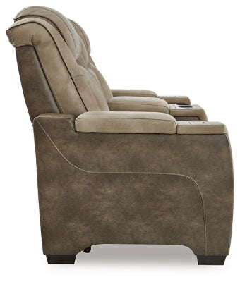 Next-Gen DuraPella Power Reclining Loveseat with Console - 3 Bros Warehouse