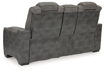 Next-Gen DuraPella Power Reclining Loveseat with Console - 3 Bros Warehouse