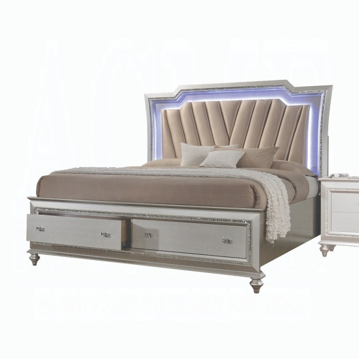 Kaitlyn CK Bed With Led and Storage - 3 Bros Warehouse