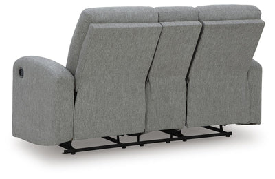 Gauntlet Reclining Loveseat with Console - 3 Bros Warehouse