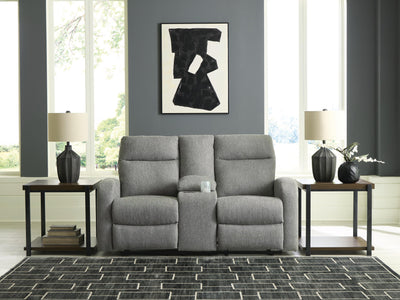 Gauntlet Reclining Loveseat with Console - 3 Bros Warehouse