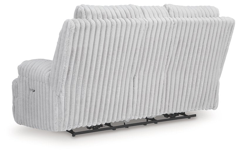 Rhines Falls Power Reclining Loveseat with Console - 3 Bros Warehouse