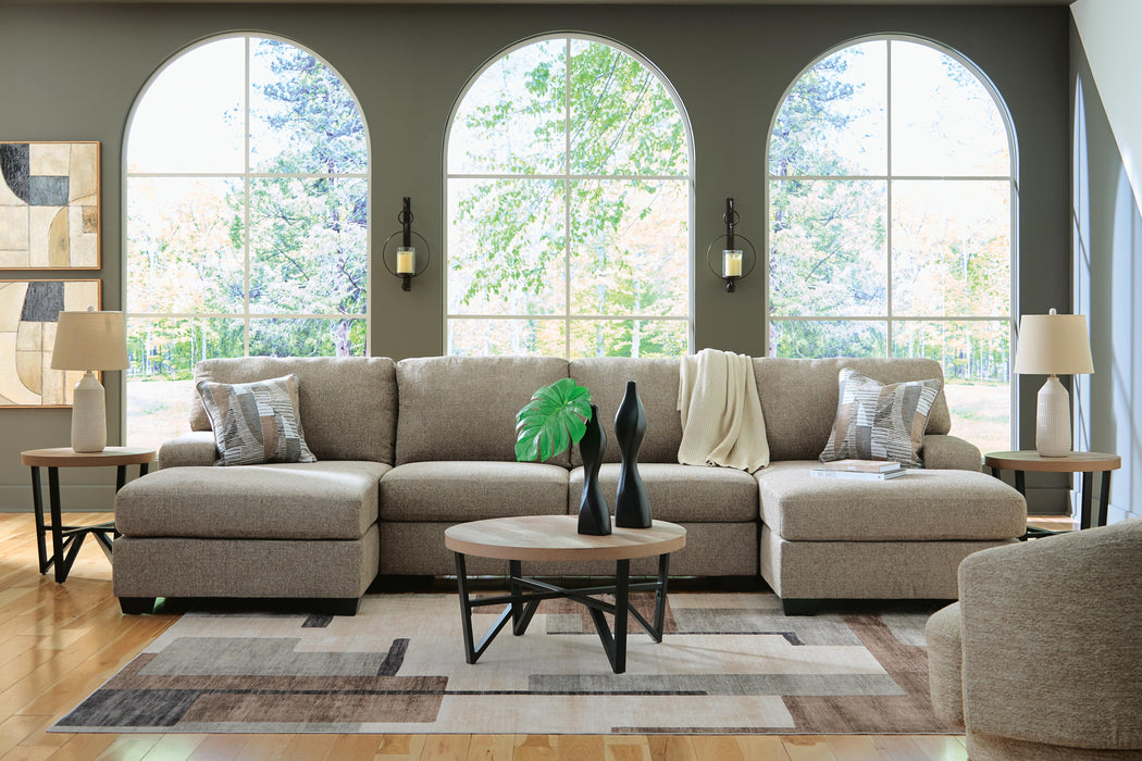 Newellen Sectional with Chaise - 3 Bros Warehouse