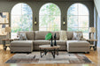 Newellen Sectional with Chaise - 3 Bros Warehouse