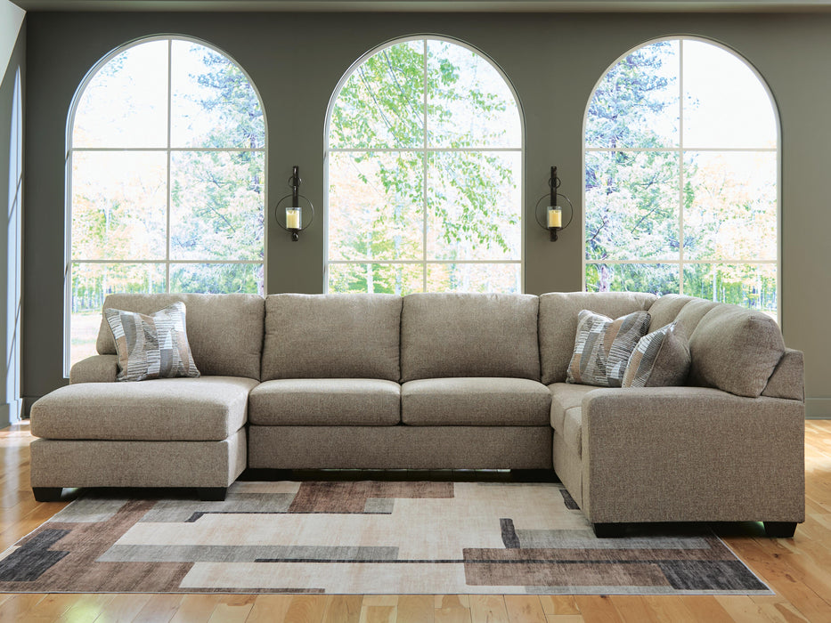 Newellen Sectional with Chaise - 3 Bros Warehouse