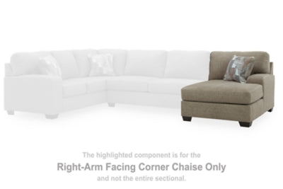Newellen Sectional with Double Chaise - 3 Bros Warehouse