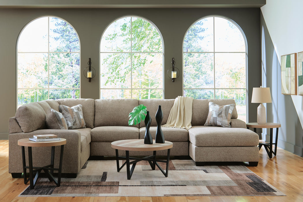 Newellen Sectional with Chaise - 3 Bros Warehouse