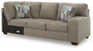 Newellen Sectional with Chaise - 3 Bros Warehouse