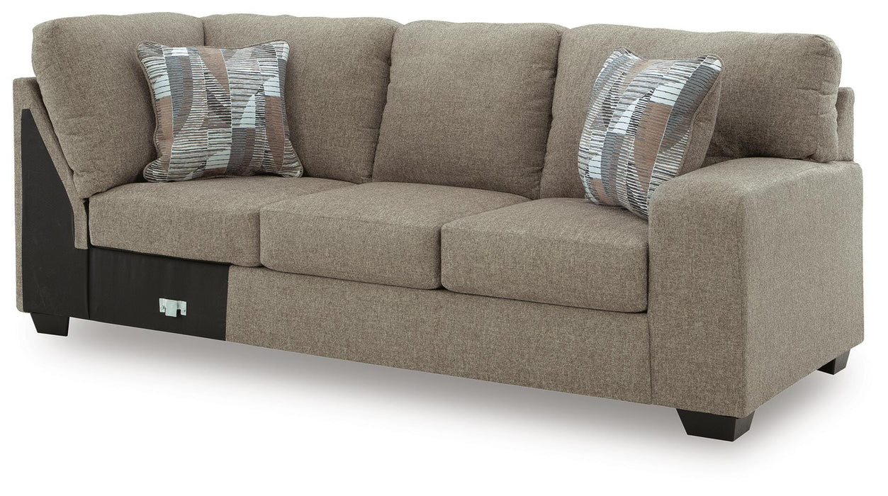 Newellen Sleeper Sectional with Chaise - 3 Bros Warehouse