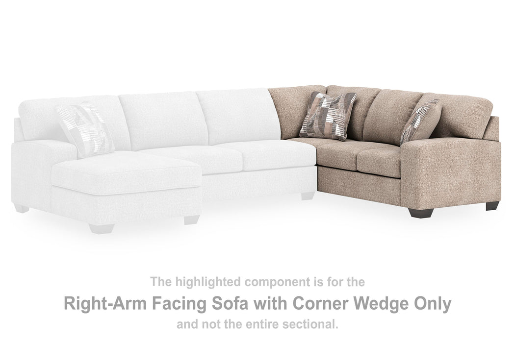 Newellen Sleeper Sectional with Chaise - 3 Bros Warehouse