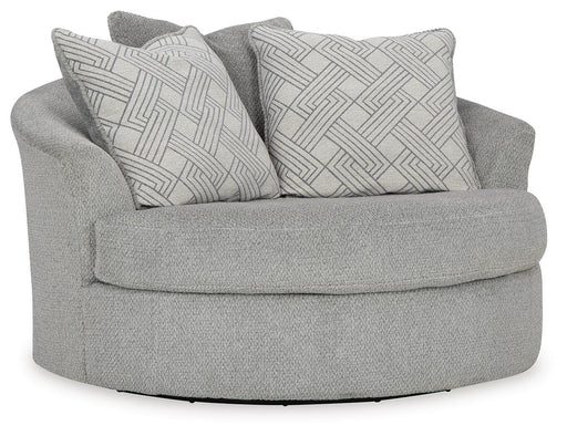 Casselbury Oversized Swivel Accent Chair - 3 Bros Warehouse