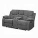 Kalen Motion Loveseat With Console - 3 Bros Warehouse