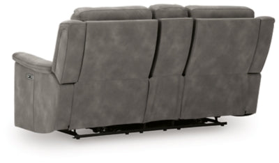 Next-Gen DuraPella Power Reclining Loveseat with Console - 3 Bros Warehouse