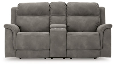 Next-Gen DuraPella Power Reclining Loveseat with Console - 3 Bros Warehouse