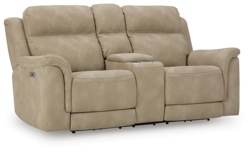 Next-Gen DuraPella Power Reclining Loveseat with Console - 3 Bros Warehouse