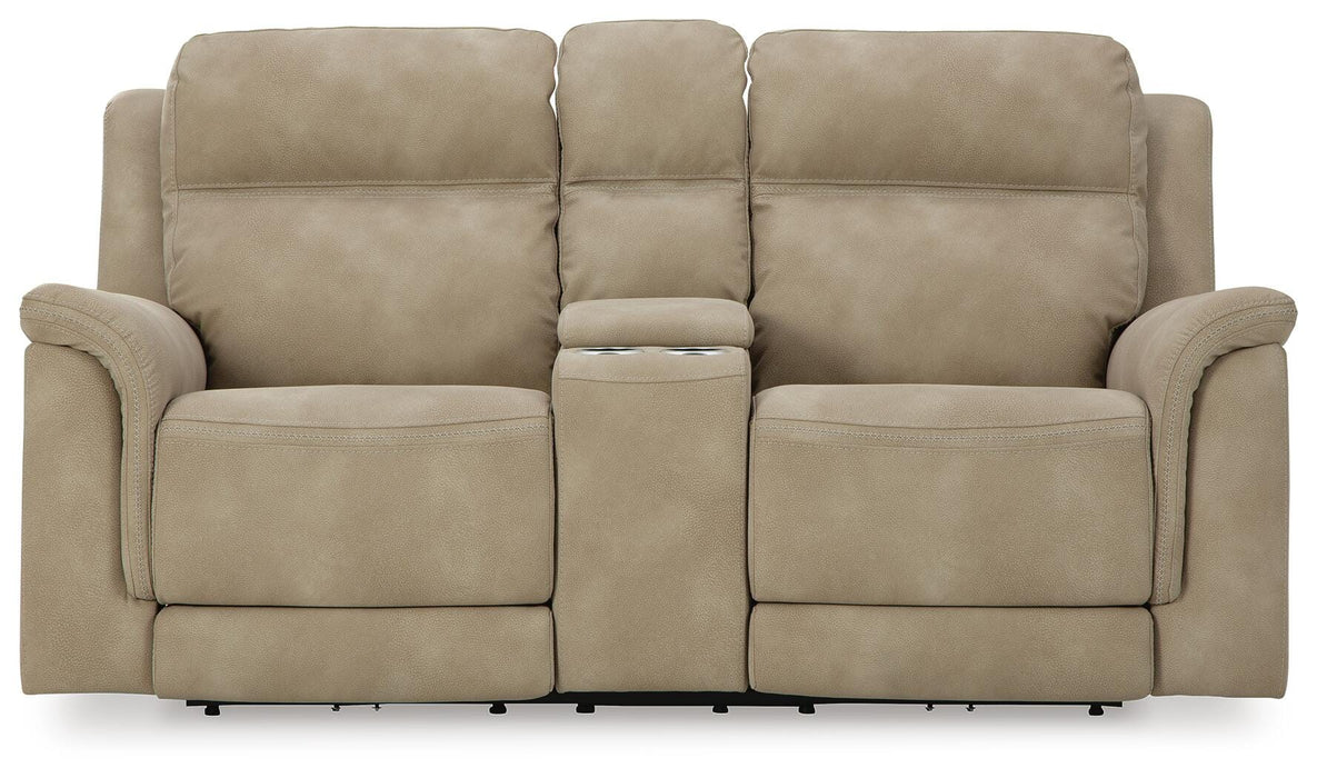 Next-Gen DuraPella Power Reclining Loveseat with Console - 3 Bros Warehouse