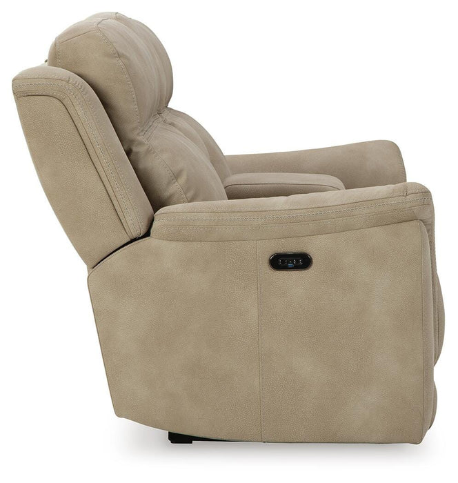 Next-Gen DuraPella Power Reclining Loveseat with Console - 3 Bros Warehouse