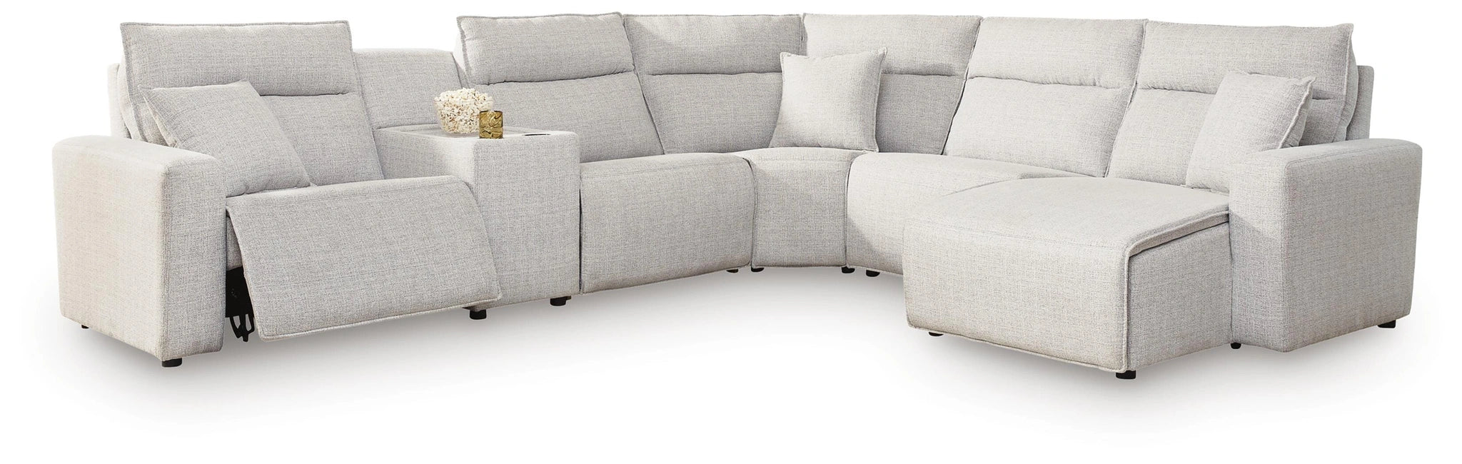 Modmax II Power Reclining Sectional with Chaise and Console