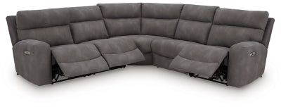 Next-Gen DuraPella Power Reclining Sectional - 3 Bros Warehouse