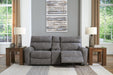 Next-Gen DuraPella Power Reclining Sectional Loveseat with Console - 3 Bros Warehouse