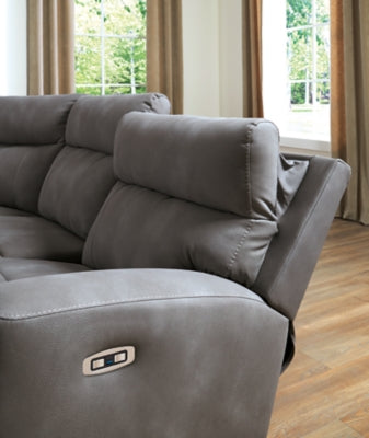 Next-Gen DuraPella Power Reclining Sectional - 3 Bros Warehouse