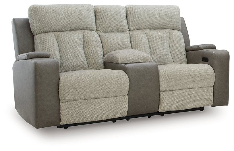 WhipLash Power Reclining Loveseat with Console - 3 Bros Warehouse