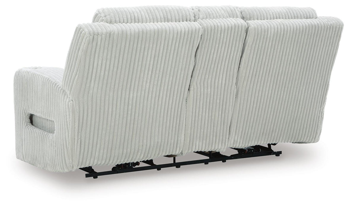 Forest Lake Power Reclining Loveseat with Console - 3 Bros Warehouse