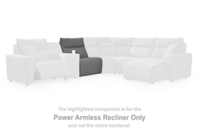 Modmax II Power Reclining Sectional with Audio Consoles - 3 Bros Warehouse
