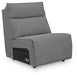 Modmax II Power Reclining Sectional with Audio Consoles - 3 Bros Warehouse