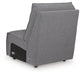 Modmax II Power Reclining Sectional with Audio Consoles - 3 Bros Warehouse