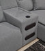 Modmax II Power Reclining Sectional with Audio Consoles - 3 Bros Warehouse
