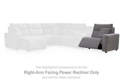 Modmax II Power Reclining Sectional with Audio Consoles - 3 Bros Warehouse