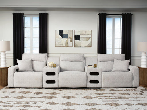 Modmax II Power Reclining Sectional with Audio Consoles