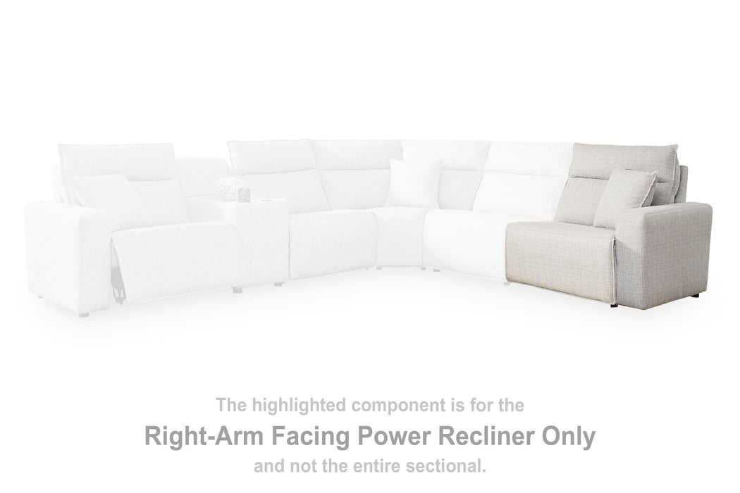 Modmax II Power Reclining Sectional with Audio Consoles - 3 Bros Warehouse